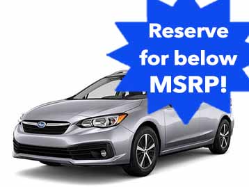 Reserve for below MSRP